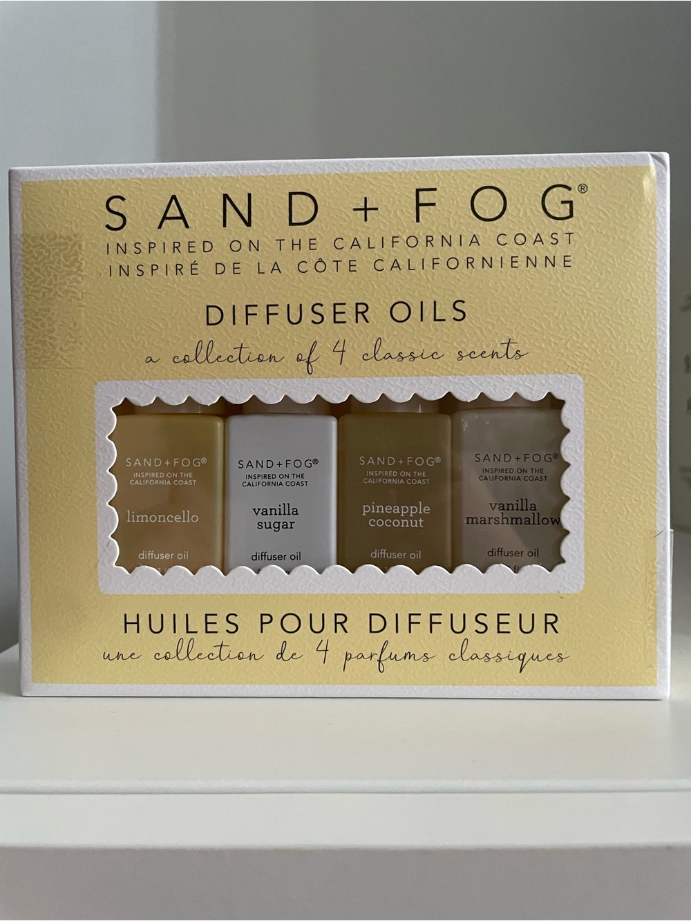 NWT SAND + FOG Diffuser Oils Set - Collection of 4 Classic Scents